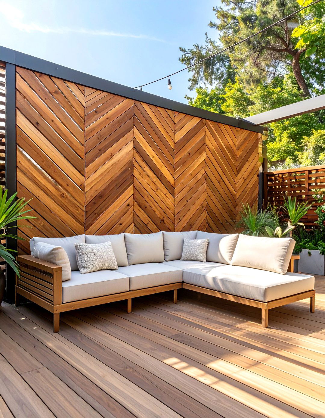 30 Deck Lattice Ideas for Privacy and Better Storage - We Love Home Blog