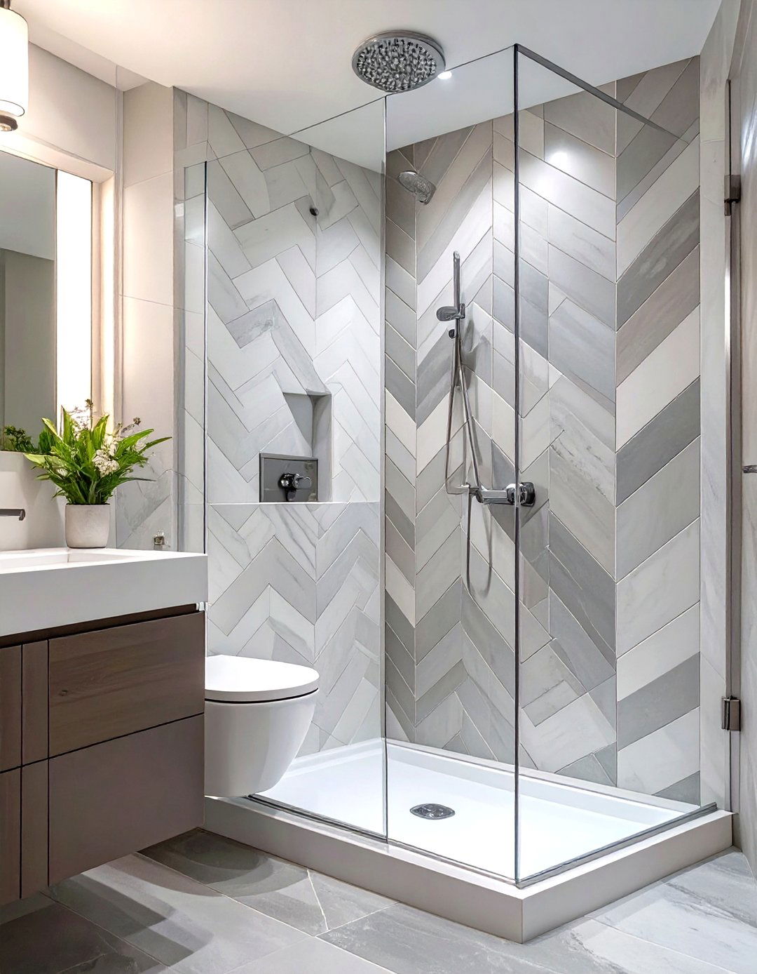 30 Creative Shower Niche Tile Ideas for Extra Storage - We Love Home Blog