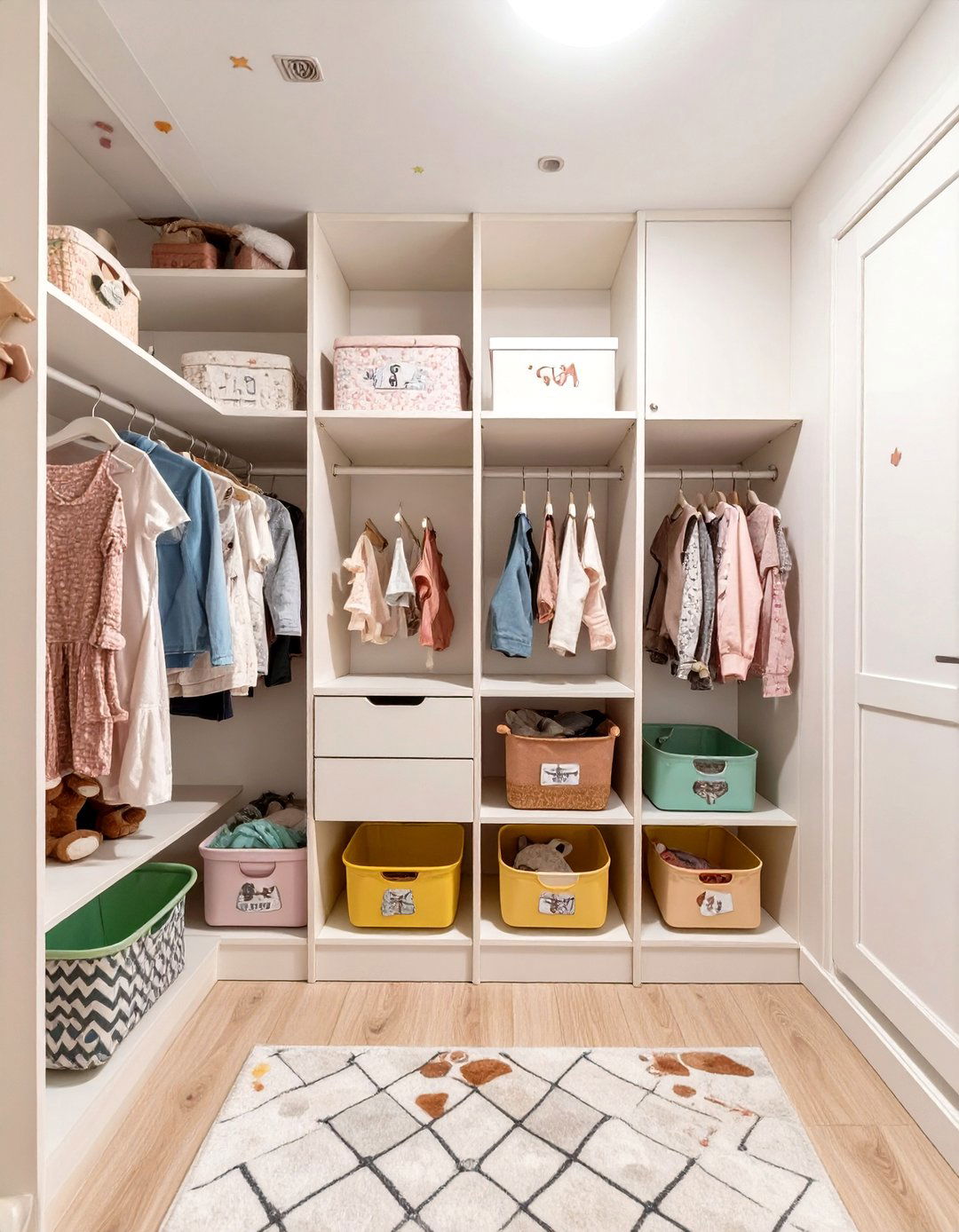 Childs Playful and Accessible Closet - 30 design a closet online free ideas