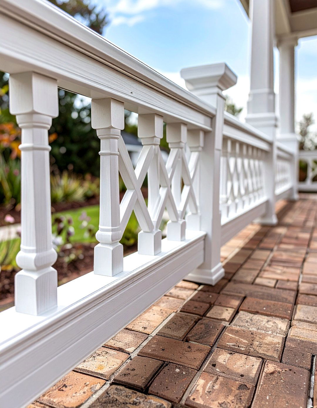 Chippendale Inspired Wood Railing - 30 cheap deck railing ideas