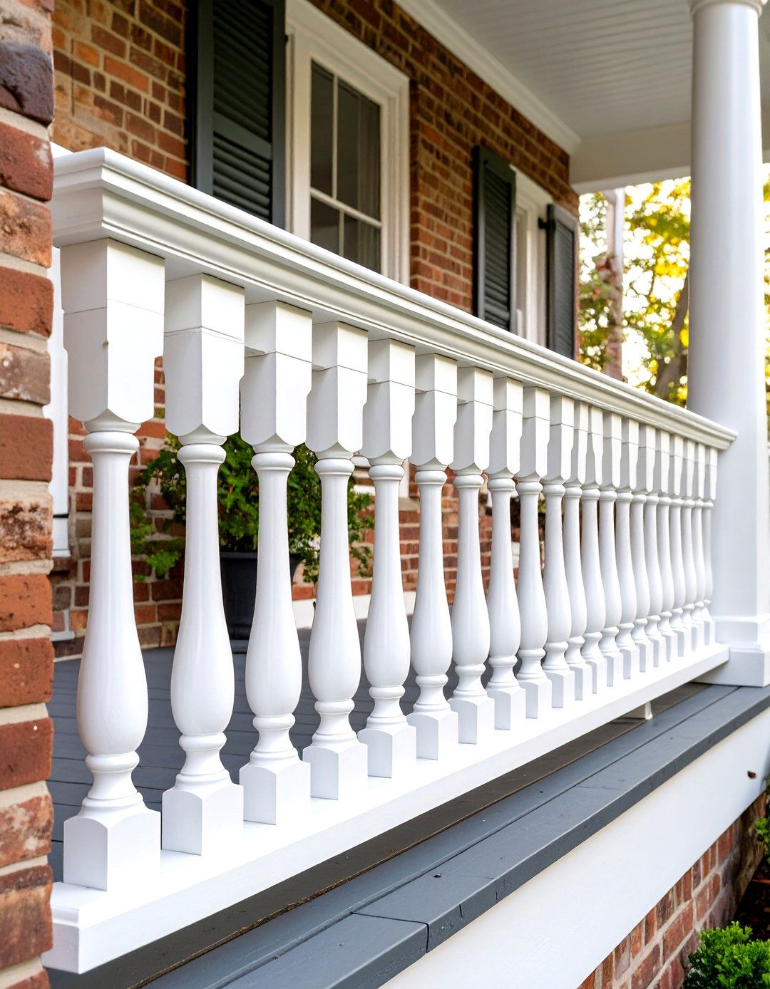 Chippendale Pattern Wood Front Porch Railing - 30 wood front porch railing ideas