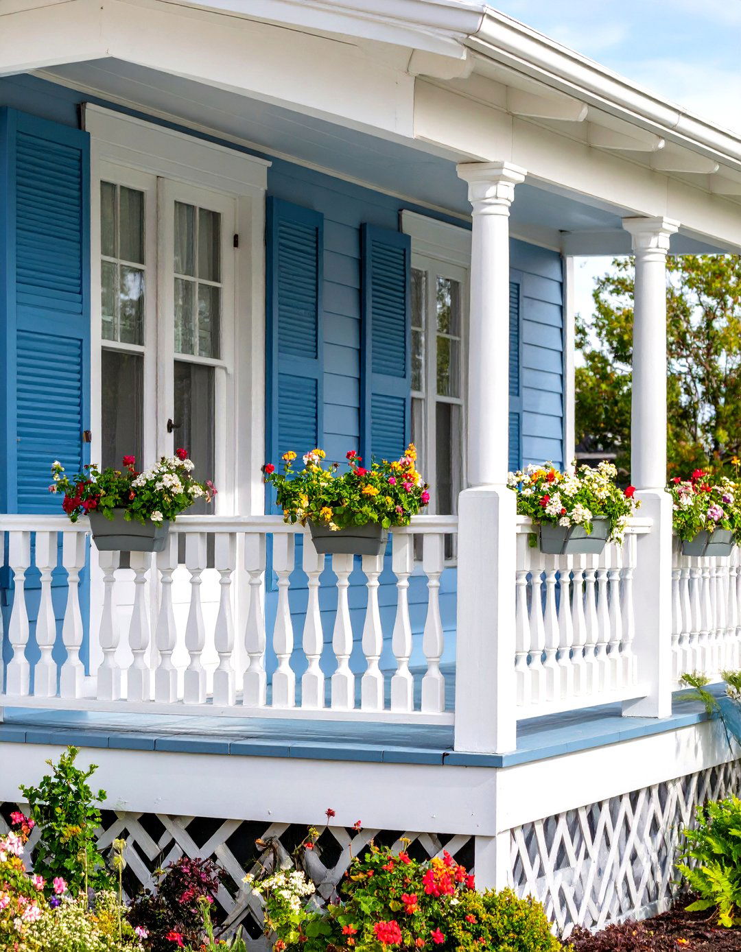 Chippendale Pattern Wood Porch Railing - 30 porch railing ideas pictures