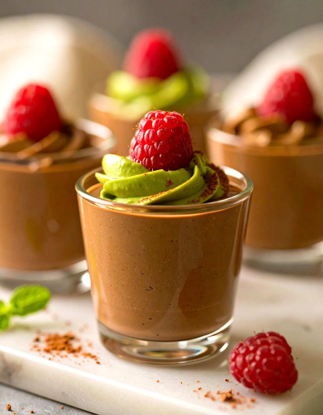 Chocolate Avocado Mousse - 30 cheap baby shower food ideas