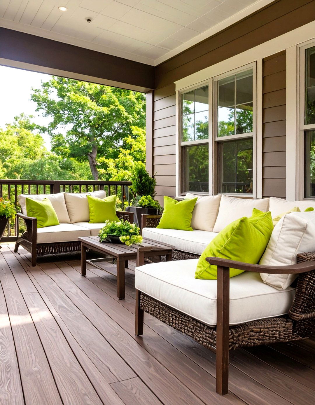 Chocolate Brown Deck Paint - 30 deck paint ideas