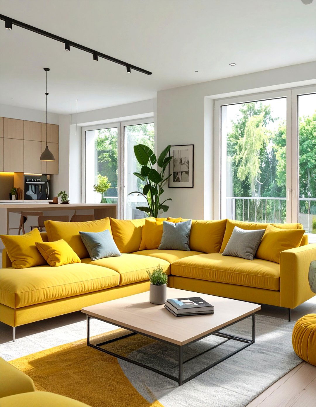 Choose Low Profile Furniture - 30 tiny living room ideas