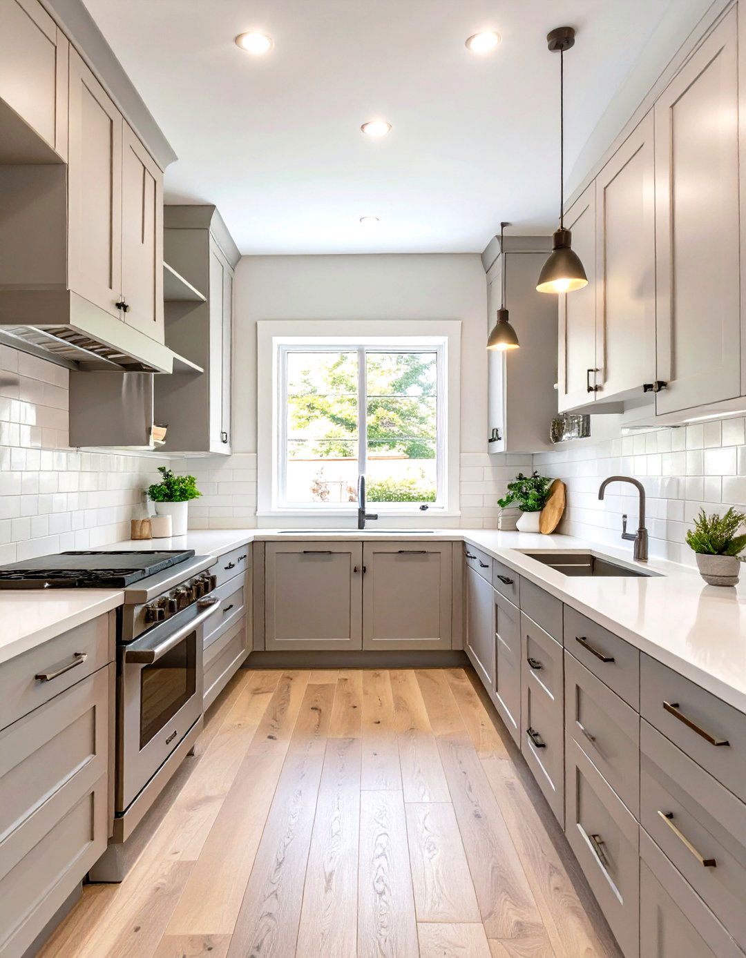 Choose a Cohesive Light Color Palette - 30 small kitchen decorating ideas