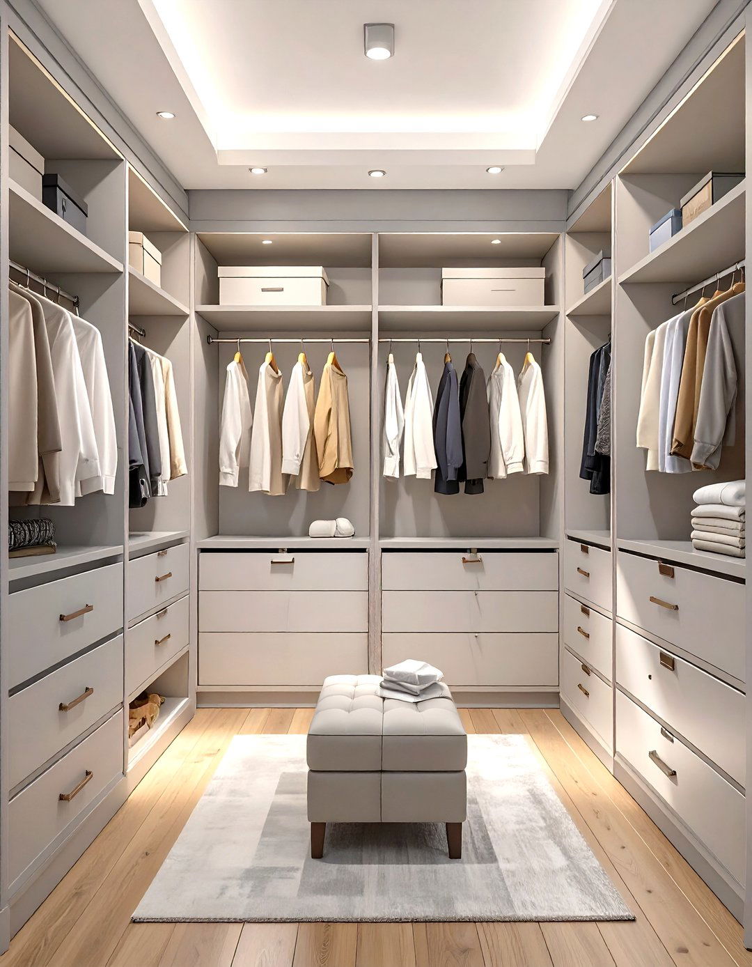Choose a Lighter Paint Color - 30 small closet ideas for bedroom