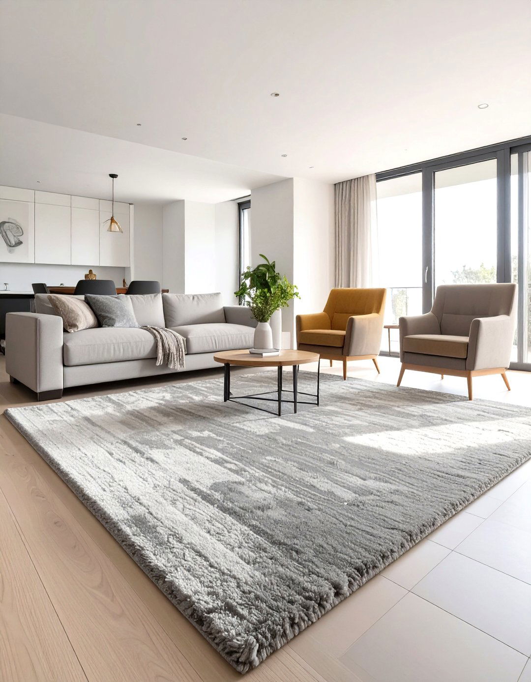 Choosing Area Rugs to Anchor Furniture - 30 what is contemporary interior design ideas