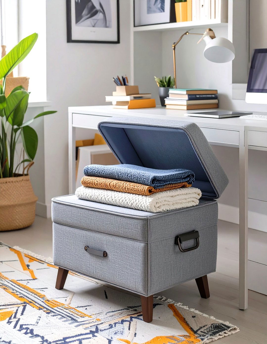 Choosing Dual Purpose Furniture - 30 small office decor ideas for work