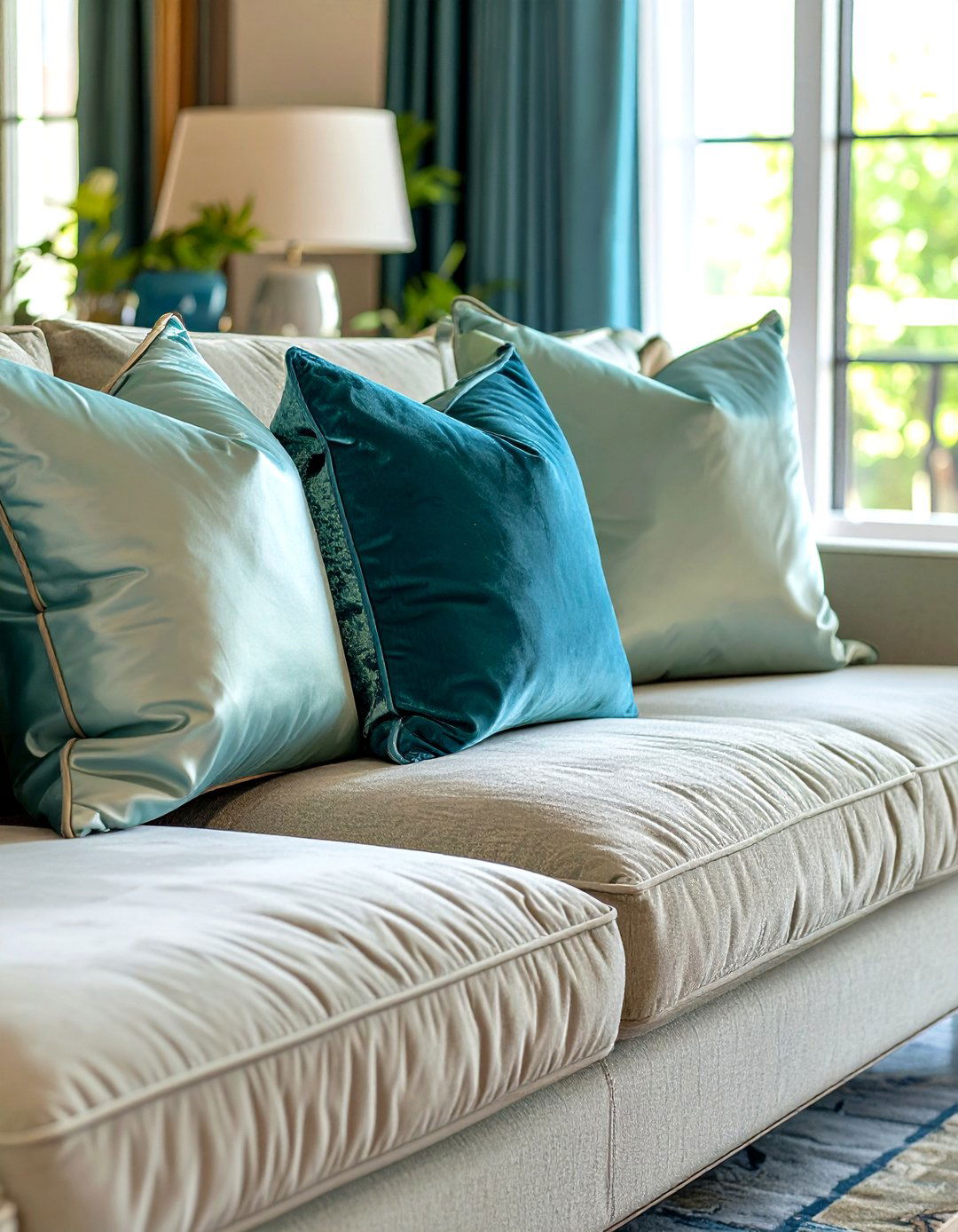 Choosing Fabrics with a Luxurious Feel - 30 transitional interior design style ideas