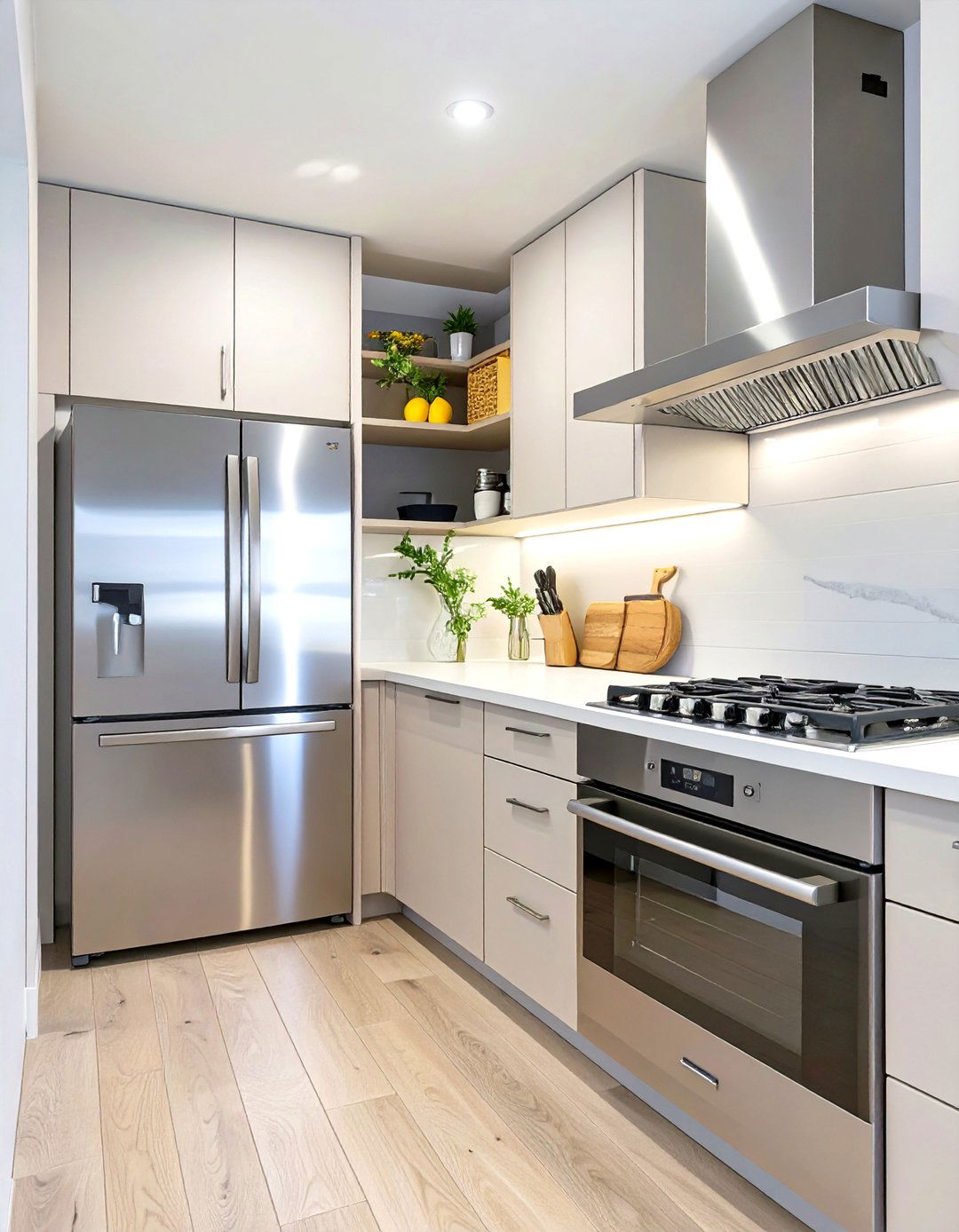 Choosing Slim Profile Appliances - 30 small kitchen design ideas