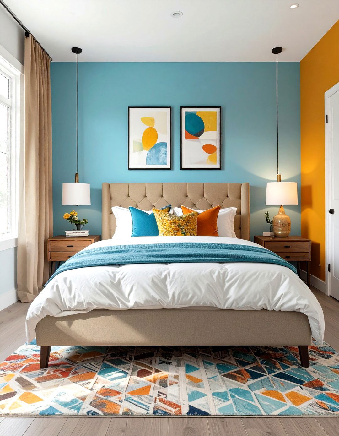 Choosing a Bed Without a Footboard - 30 small bedroom ideas for adults