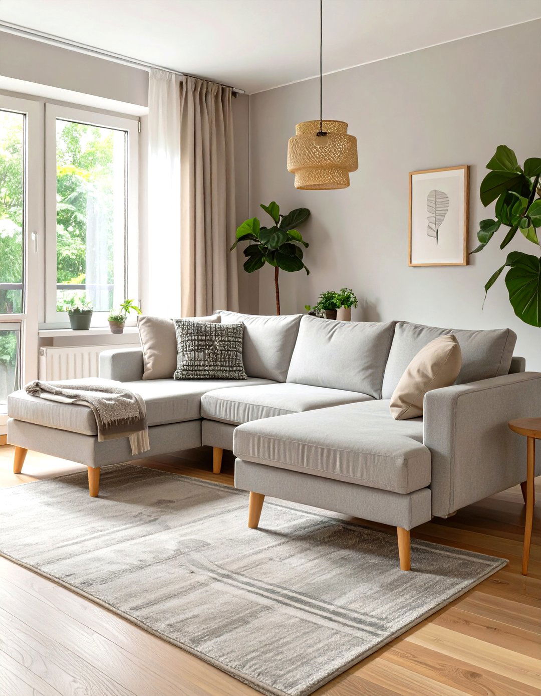 Choosing a Compact Sectional Sofa - 30 small house interior design ideas