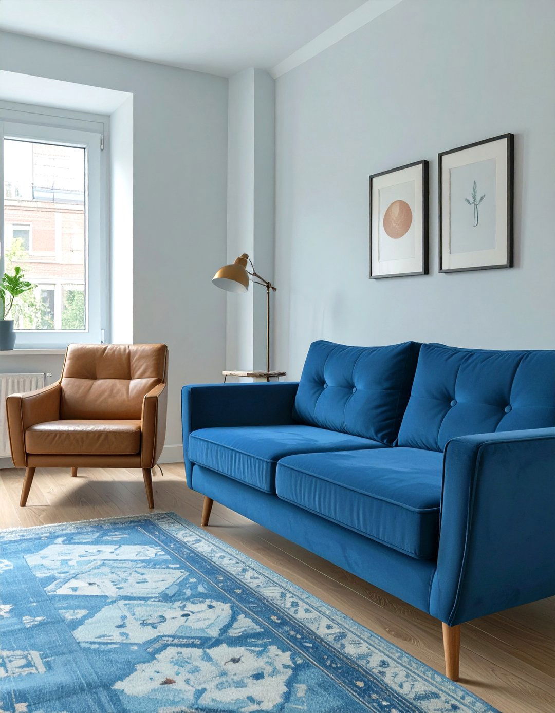 Choosing a Loveseat Instead of a Full Sofa - 30 small living room design ideas