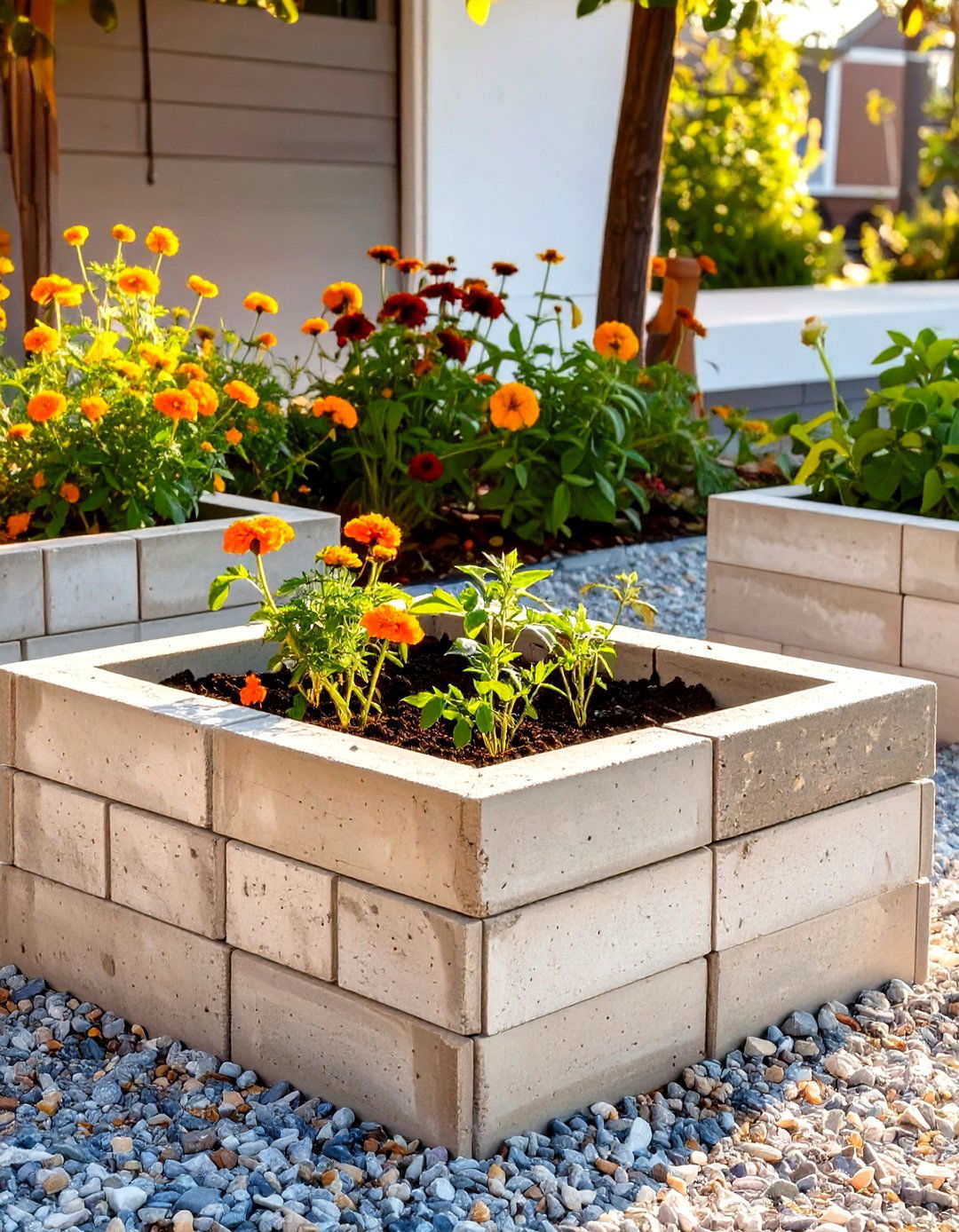 Cinder Block Small Vegetable Garden - 30 small vegetable garden ideas