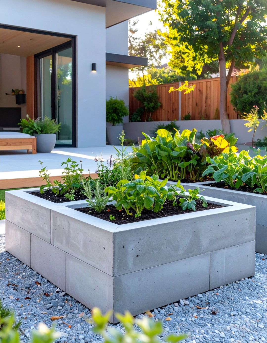 Cinder Block Veggie Garden - 30 veggie garden ideas