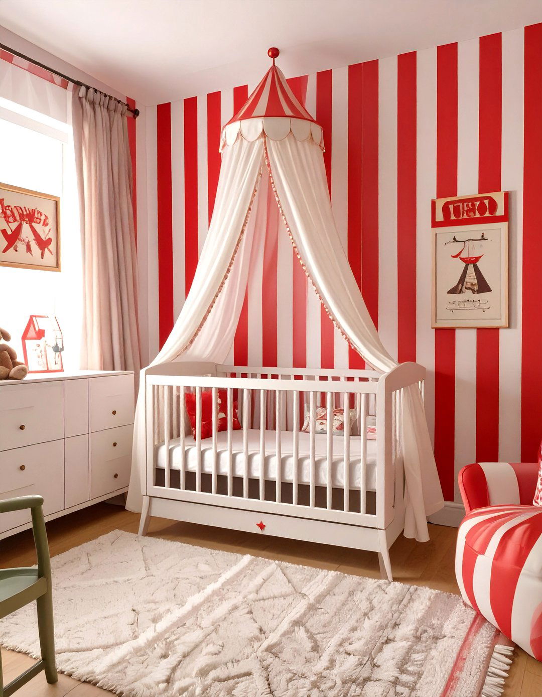 Circus Carnival Baby Room - 30 baby room decor ideas