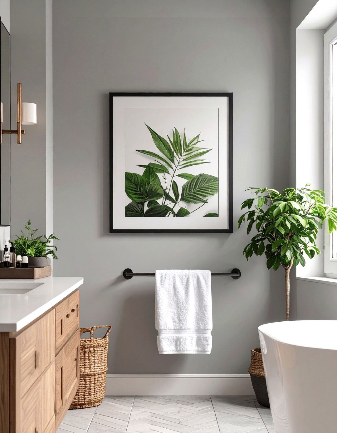 Classic Artwork - 30 timeless bathroom design ideas