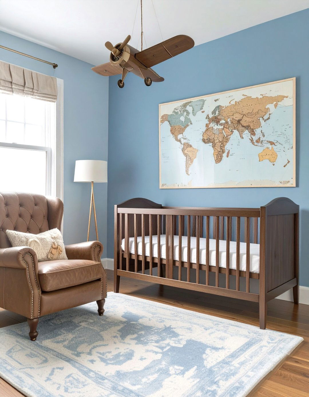 Classic Aviator Nursery - 30 boys nursery ideas