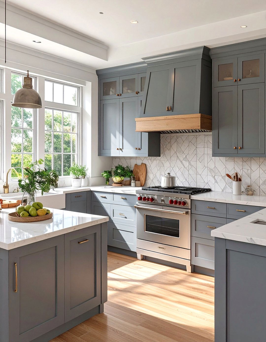 Classic Beadboard Backsplash with a Modern Twist - 30 backsplash kitchen ideas