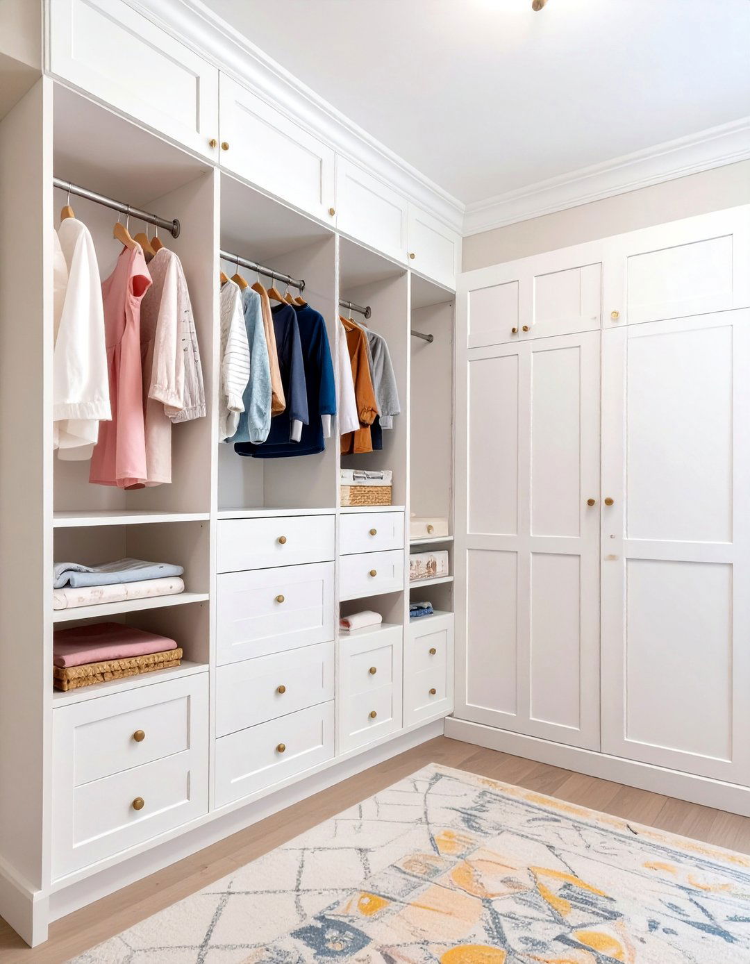 Classic Built In Nursery Closet - 30 baby closet ideas