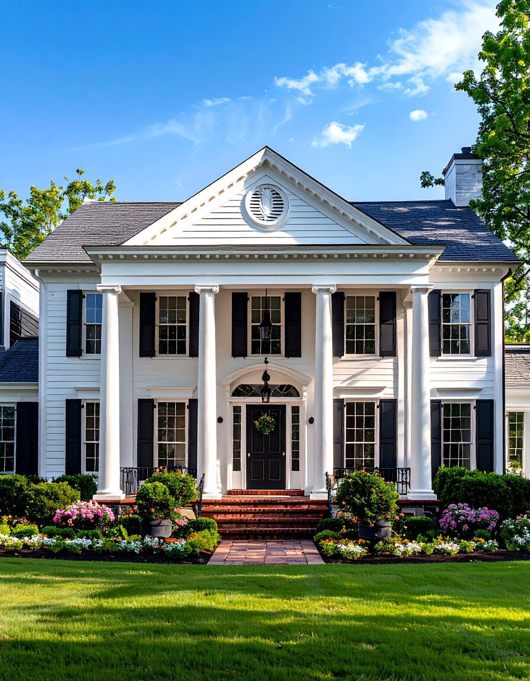 Classic Colonial Revival Exterior - 30 exterior house design ideas