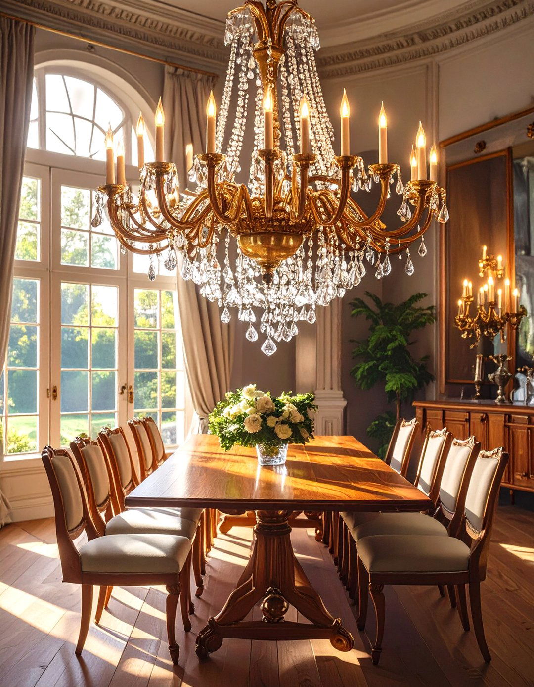 Classic Crystal Chandeliers - 30 traditional interior design ideas