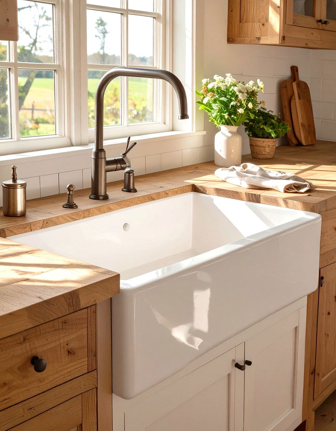 Classic Farmhouse Sink - 30 what is country interior design ideas