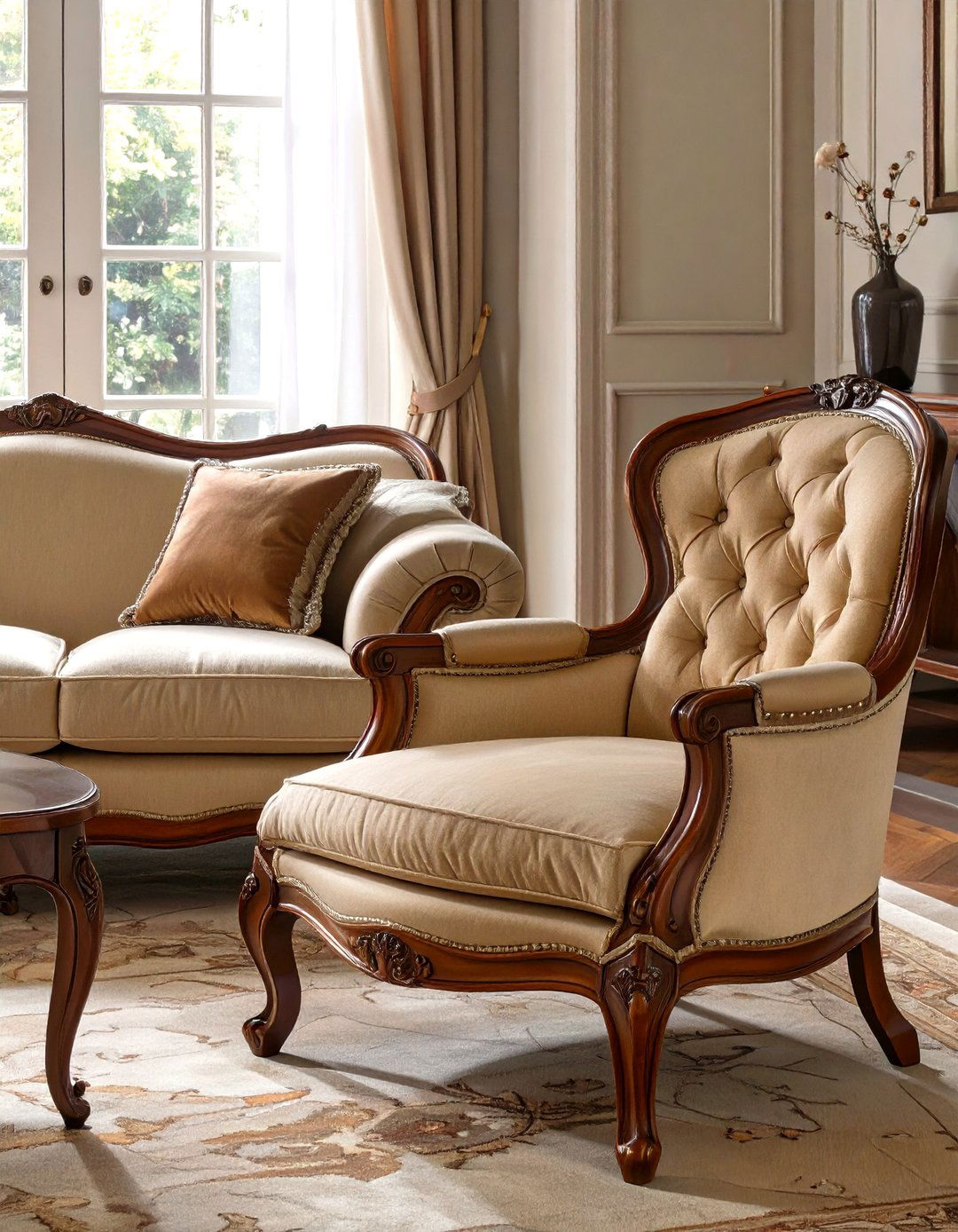 Classic Furniture with Curved Lines - 30 what is traditional interior design ideas