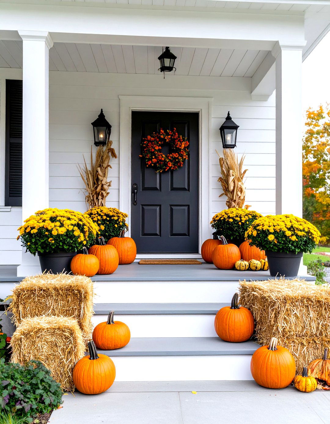 30 Fall Porch Ideas to Brighten Your Autumn Exterior - We Love Home Blog