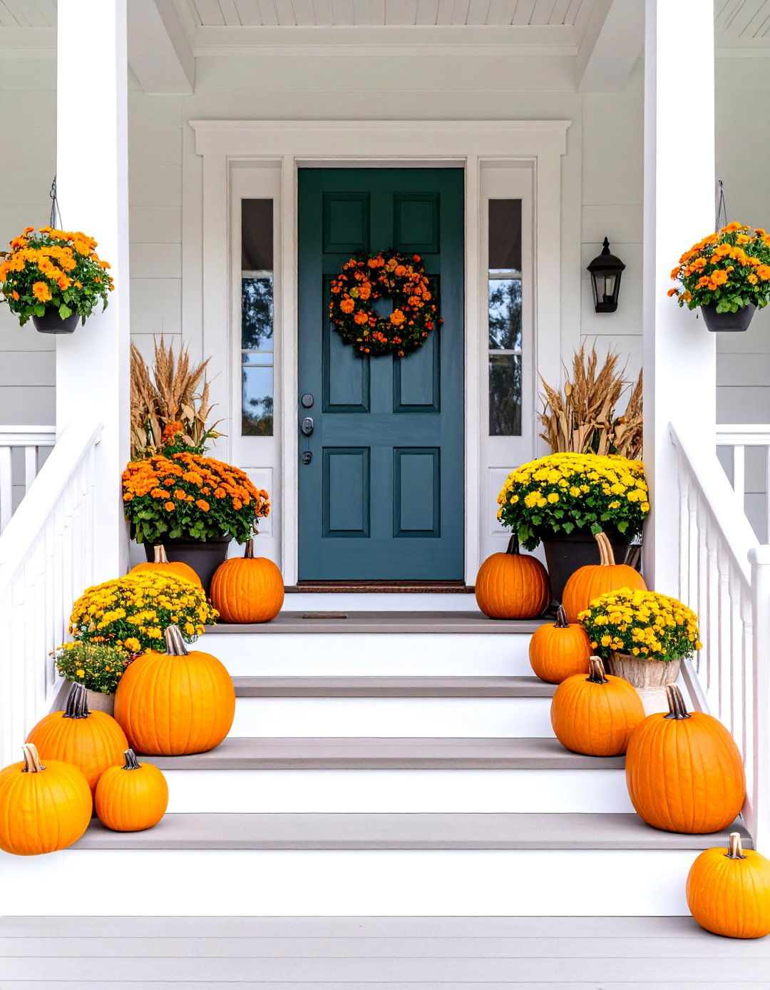 Classic Harvest Porch Theme - 30 fall porch decor ideas