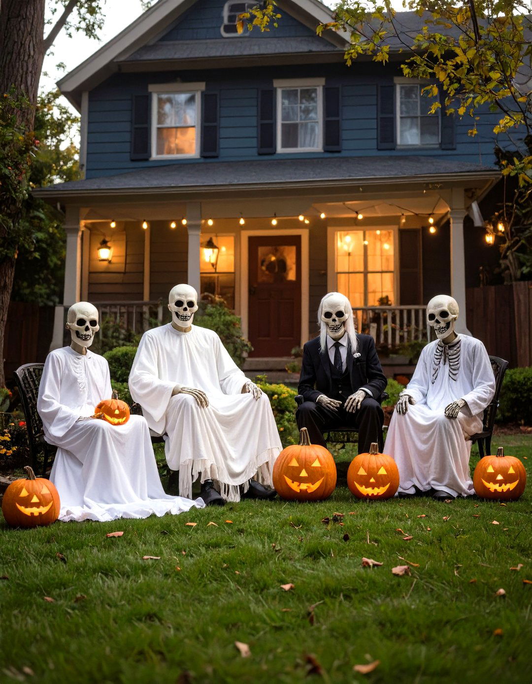 Classic Horror Movie Tribute - 30 halloween front yard ideas