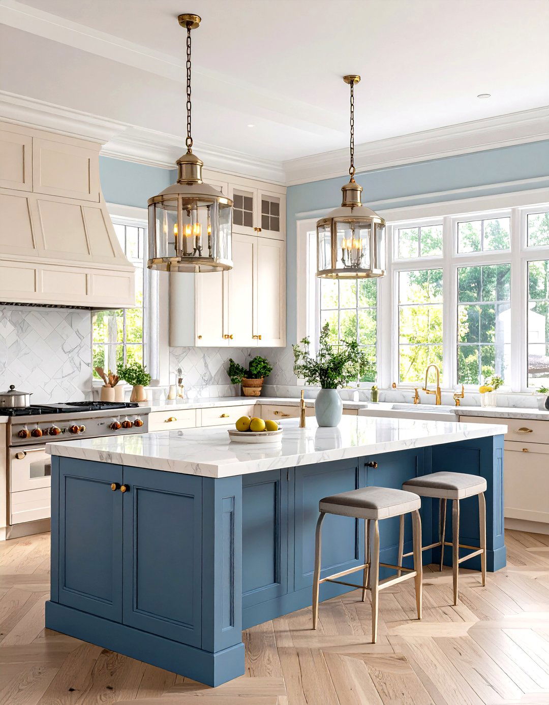 Classic Kitchen Lantern Pendants - 30 kitchen lights ideas