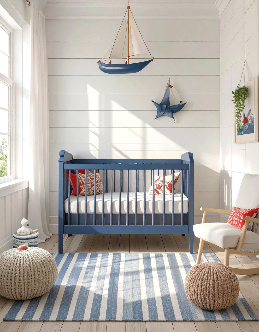 Classic Nautical Nursery - 30 nursery ideas for boys