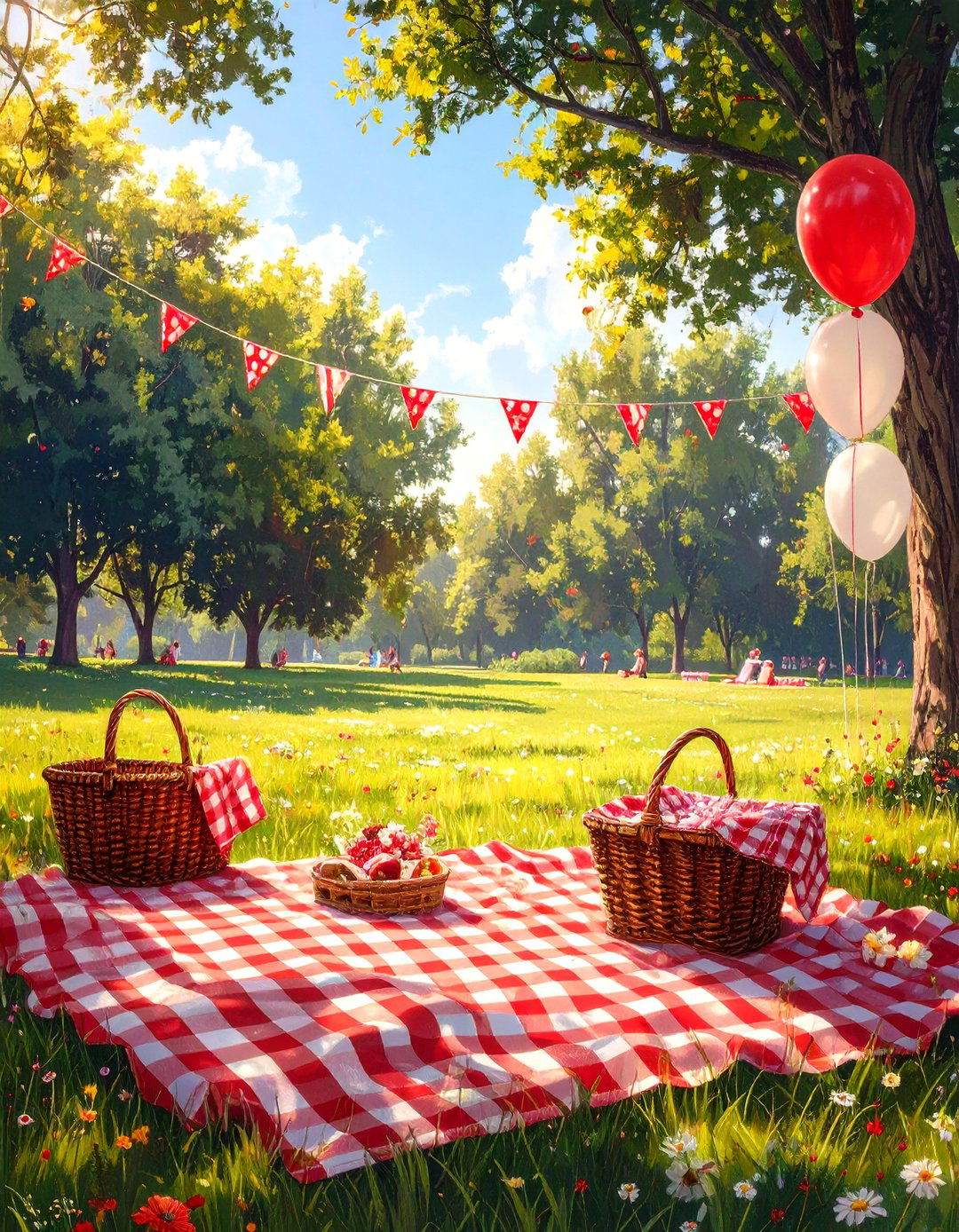 Classic Picnic in the Park - 30 outdoor baby shower ideas