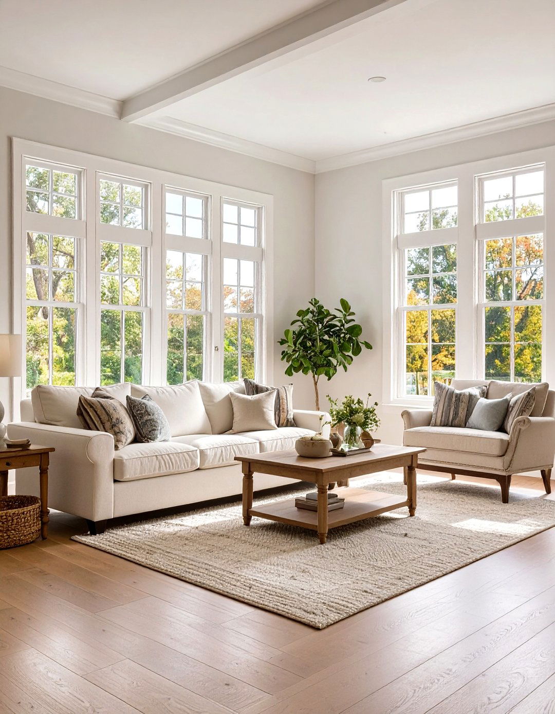 Classic Plantation Shutters for Timeless Charm - 30 living room window treatment ideas