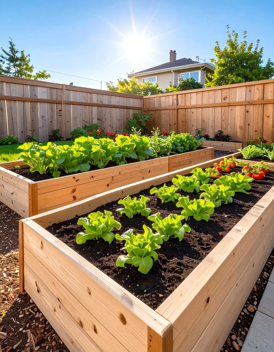 Classic Raised Bed Vegetable Garden - 30 vegetable garden design ideas