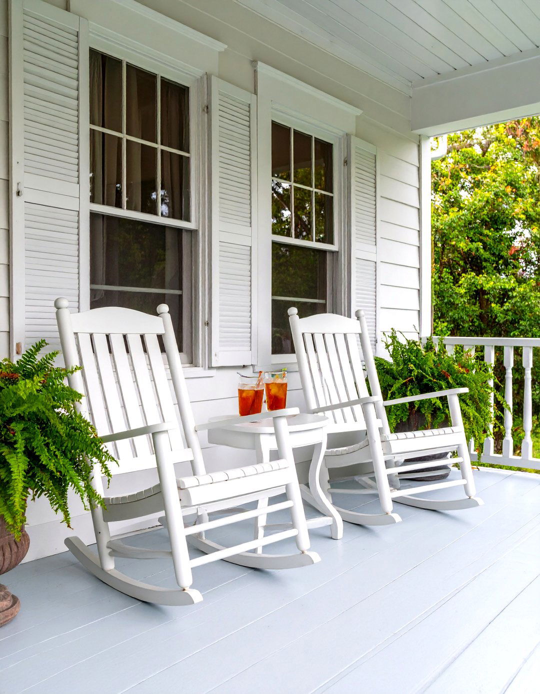 Classic Southern Charm Porch - 30 front porch furniture ideas