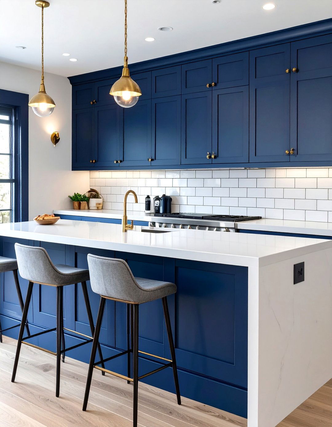 Classic Subway Tile Bar Backsplash - 30 bar backsplash ideas