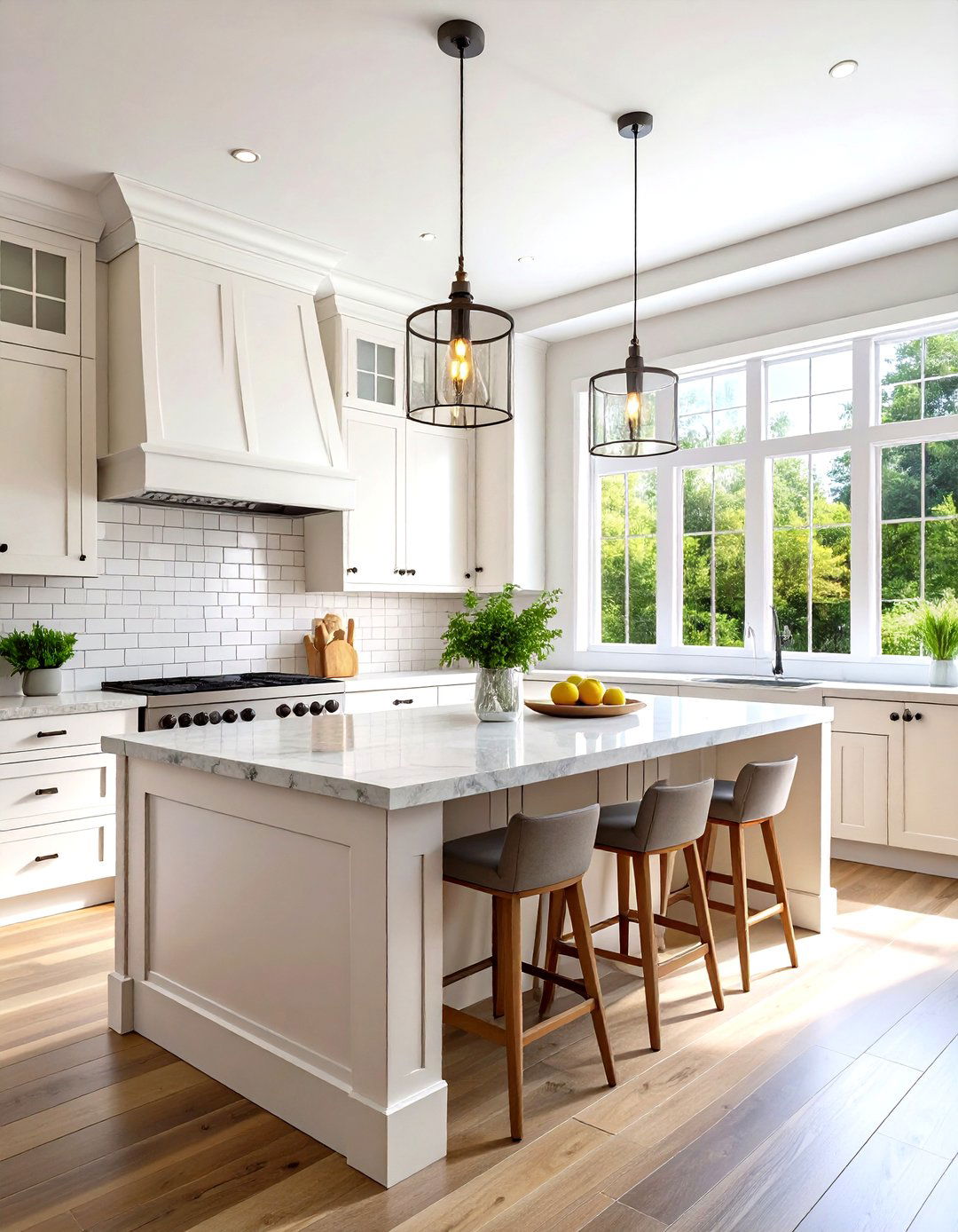 Classic Subway Tile Kitchen Wall - 30 kitchen wall ideas