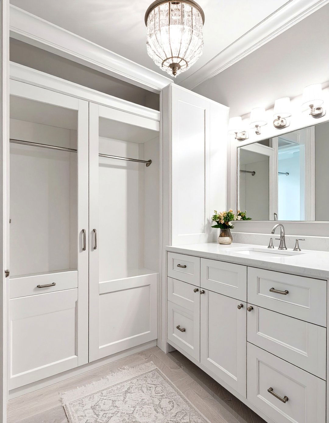 Classic Traditional Bathroom Closet Design - 30 bathroom closet ideas