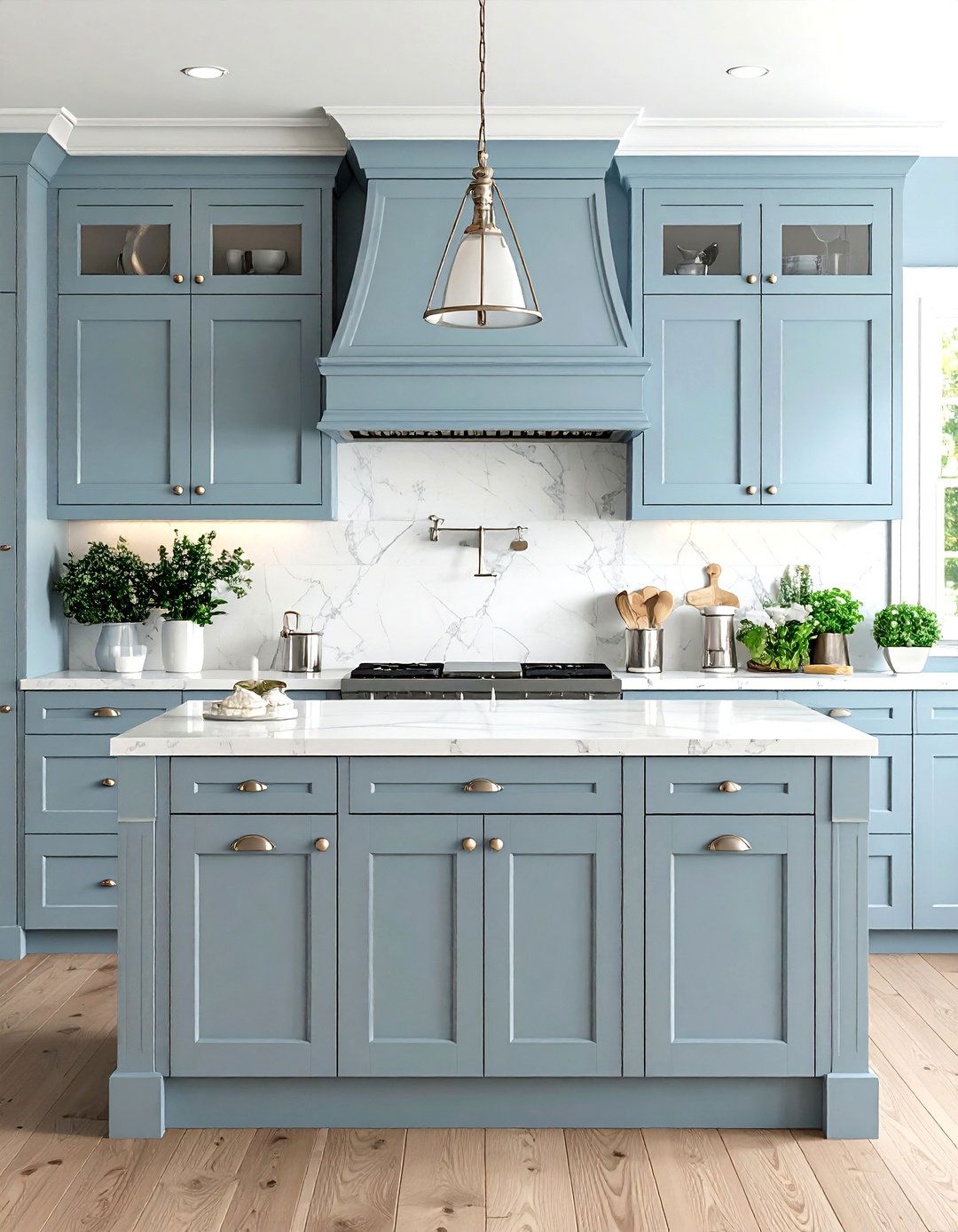 Classic Traditional Grey Kitchen - 30 grey kitchen ideas