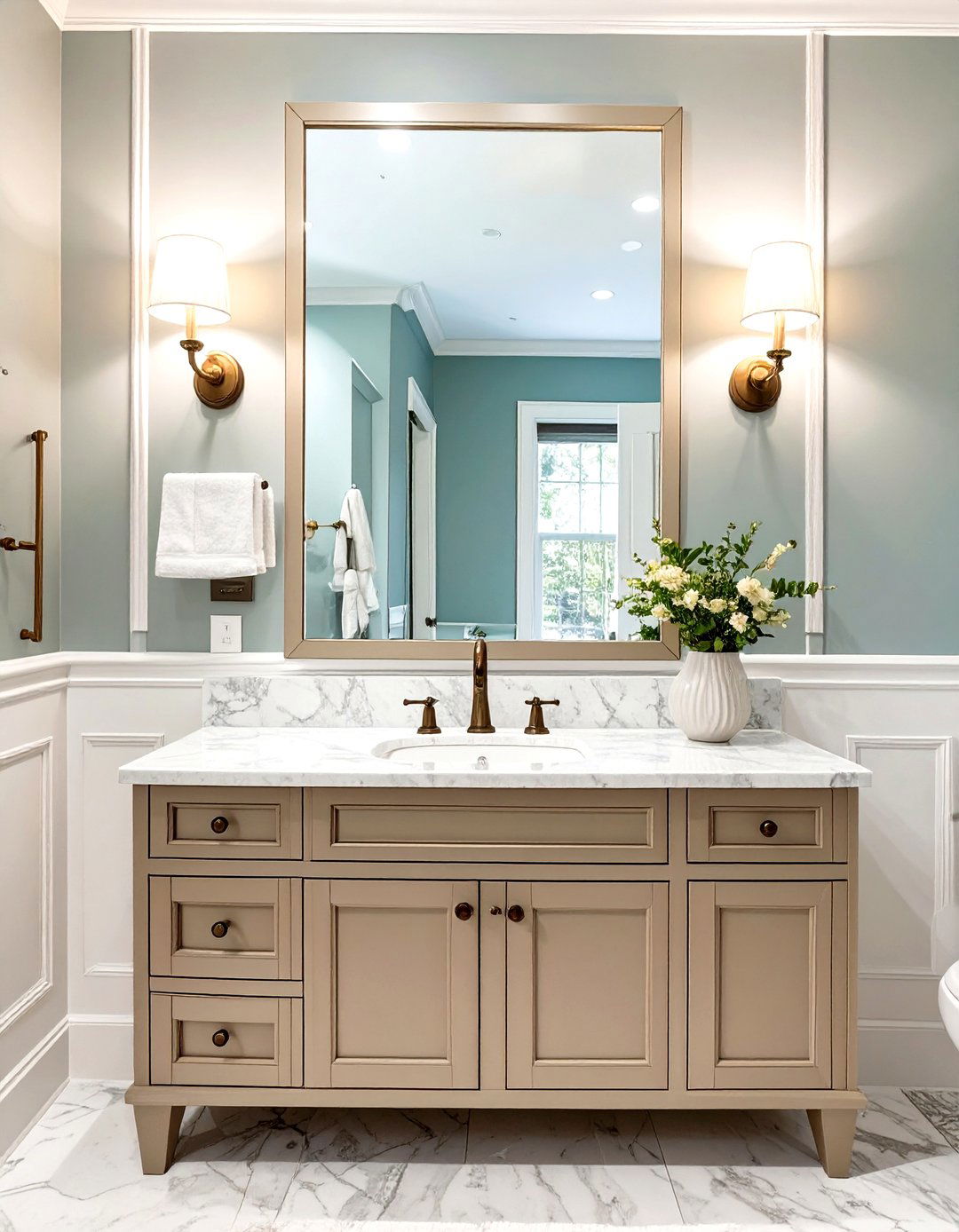 Classic Traditional Guest Bathroom - 30 guest bathroom remodel ideas