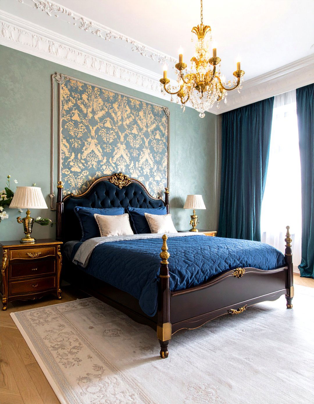Classic Victorian Gothic Bedroom - 30 gothic bedroom ideas