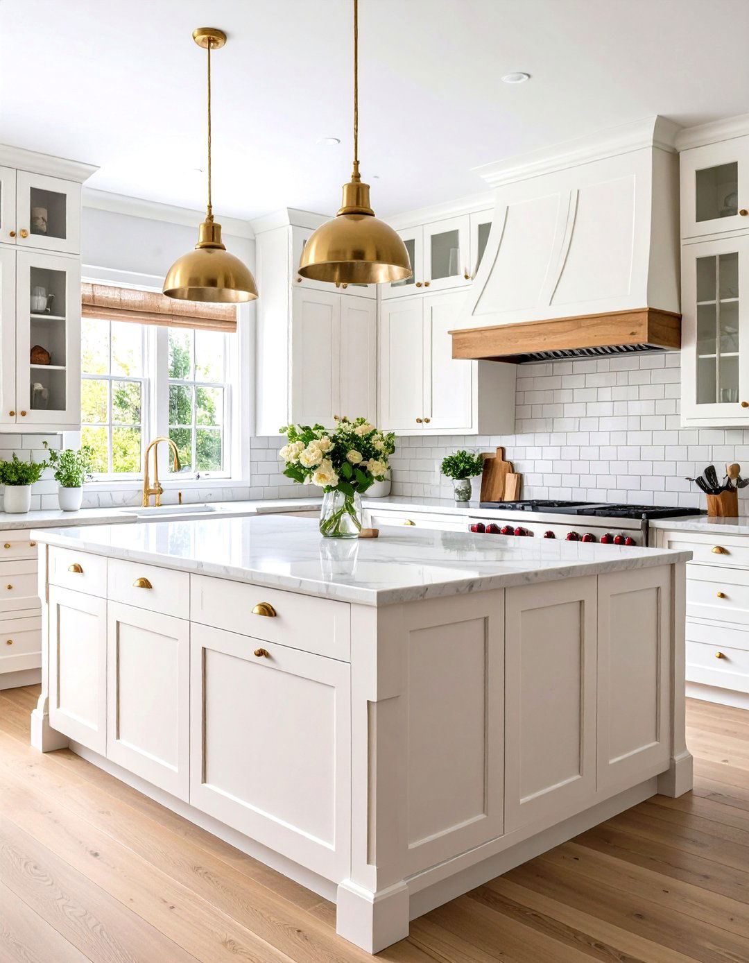 Classic White Kitchen Cabinets - 30 kitchen cabinet colors ideas