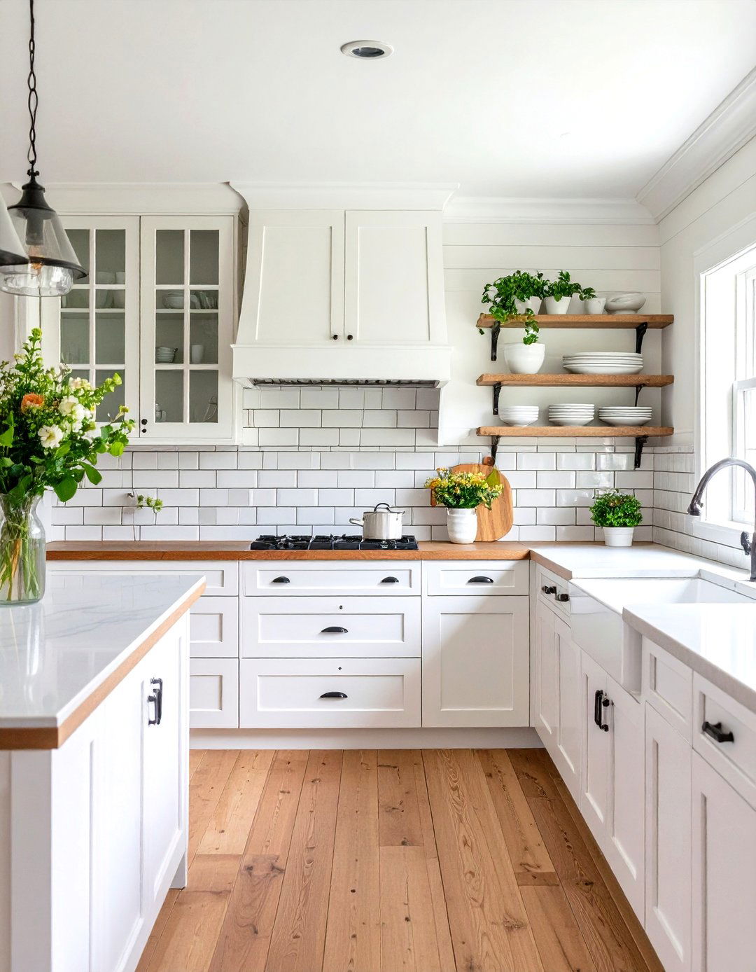 30 Farmhouse Backsplash Ideas for Your Kitchen Reno - We Love Home Blog