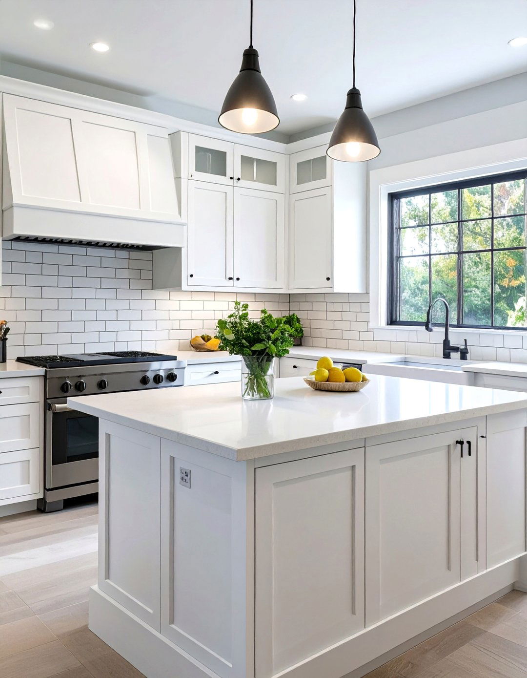 Classic White Subway Tile Kitchen Backsplash - 30 backsplash kitchen ideas
