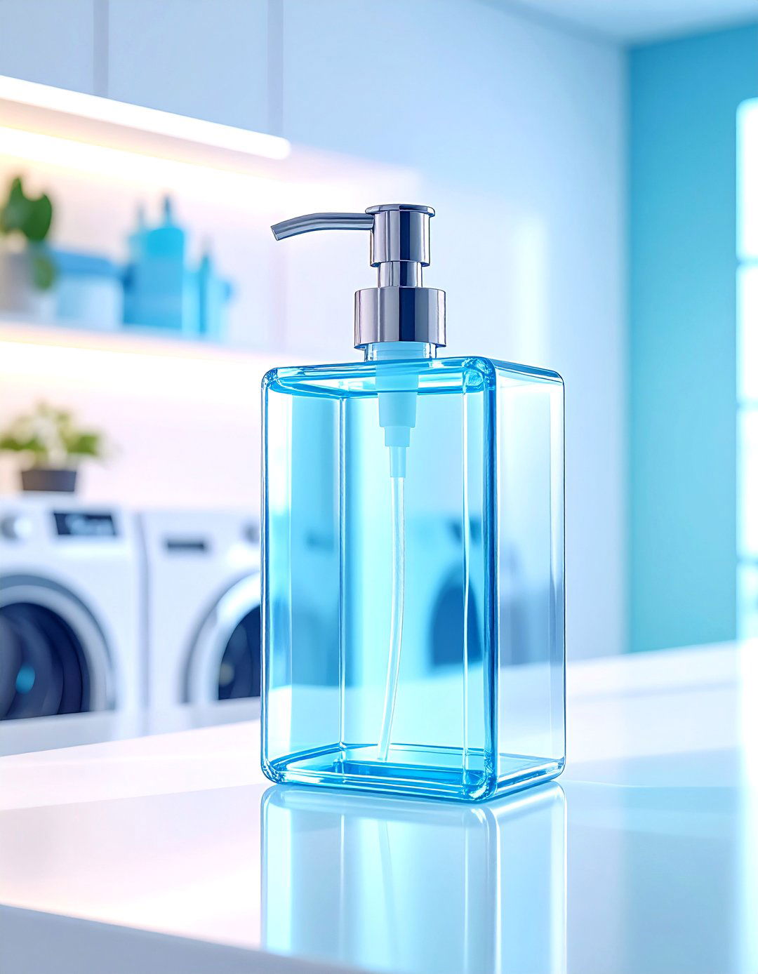 Clear Acrylic Box Dispenser - 30 liquid laundry detergent dispenser ideas