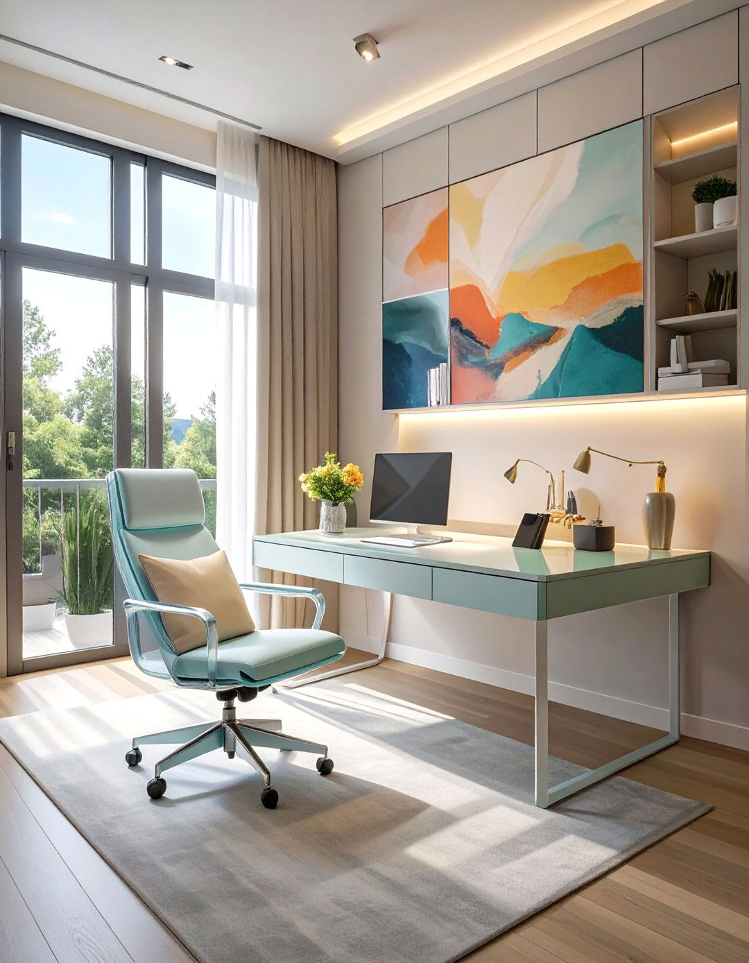 Clear Acrylic Furniture - 30 small master bedroom ideas