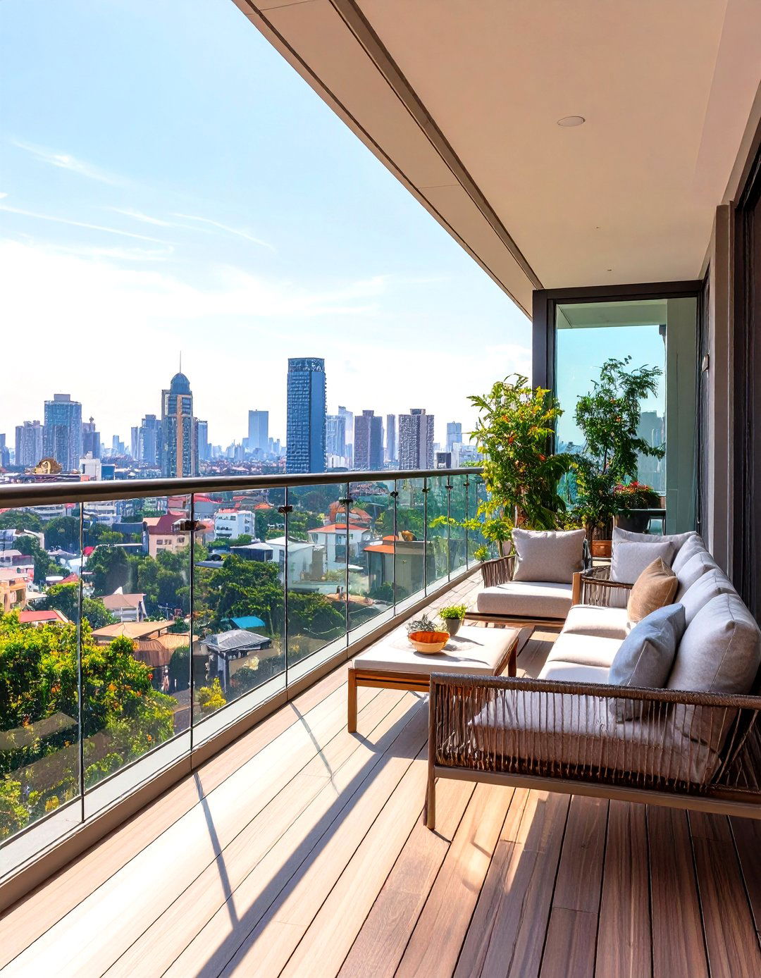 Clear Acrylic Panel Deck Railing - 30 deck railing designs